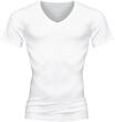 mey Casual Cotton Unterhemd, Kurzarm, V-Ausschnitt, f&uuml;r Herren, wei&szlig;, 4