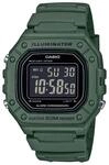 CASIO Herren Digitaluhr "W-218H-3BVEF", KHAKI, 99
