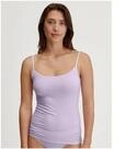 CALIDA Natural Comfort Unterhemd, Spaghettitr&auml;ger, f&uuml;r Damen, lila, L