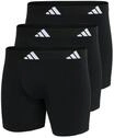 adidas Active Flex Cotton Pants, 3er-Pack, f&uuml;r Herren, schwarz, S