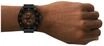 DIESEL&reg; Diesel Herren-Chronograph mit Spikes, schwarze Edelstahluhr, DZ4691,