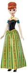 MATTEL Disney Princess & Frozen "Singende Anna- Puppe", mehrfarbig, 99