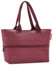 reisenthel&reg; e1 - Shopper erw. 50 cm (twist maroon), rot, 99