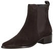 paul green Veloursleder/Textil Stiefelette, braun, 36