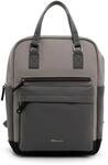 Tamaris Daypack, Rei&szlig;verschluss, Emblem, f&uuml;r Damen, grau, 99