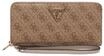 GUESS Laurel II SLG Large Zip Around - Geldb&ouml;rse 12cc 20.5 cm (dark taupe logo),