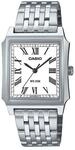 CASIO Herren Uhr "MTP-B190D-7BVEF", SILBER/WEISS, 99