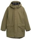 DENIM TOM TAILOR Parka, Stehkragen, Kapuze, f&uuml;r Herren, gr&uuml;n, XXL