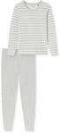 SCHIESSER Casual Essentials Schlafanzug, Rundhals, f&uuml;r Damen, grau, 36