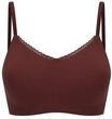 SCHIESSER Invisible Soft Lace Bustier, schmale Tr&auml;ger, f&uuml;r Damen, rot, 36