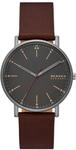 SKAGEN Herrenuhr "SKW6860", GRAU/BRAUN