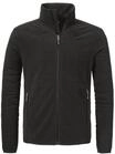 Schöffel Fleecejacke, Stehkragen, f&uuml;r Herren, schwarz, 50