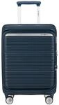 Samsonite 4-Doppelrollen-Trolley, Hartschale, TSA Kombinationsschloss, blau, 55