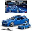 Hot Wheels Speed Modellbausatz "Audi Avant RS2", 152 MEHRFARBIG, 99