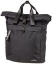 WALKER Roll-Top-Rucksack, Steckfach, Laptopfach, schwarz