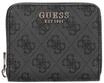 GUESS Laurel II SLG Small Zip Around - Geldb&ouml;rse 3cc 11 cm (dark taupe logo),