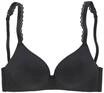 s.Oliver Camille Soft-BH, b&uuml;gellos, Spitze, f&uuml;r Damen, schwarz, 75B
