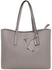 GUESS Schultertasche "Meridian II Girlfriend", Kunstleder, f&uuml;r Damen, beige, 99