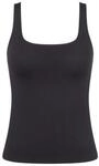 sloggi Go Sense Tanktop, breite Tr&auml;ger, f&uuml;r Damen, schwarz, S