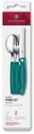 VICTORINOX Messerset Picknick-Set 3-teilig, gr&uuml;n, 99