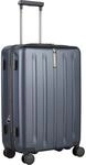 eminent 4 Doppelrollen-Trolley, Hartschale, TSA Schloss, grau, 55