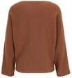 zero Strickpullover mit U-Bootausschnitt, braun, 34