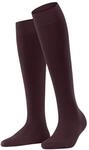 FALKE Softmerino Kniestr&uuml;mpfe, verst&auml;rkte Belastungszonen, f&uuml;r Damen, rot, 37/38