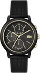 LACOSTE Herren Chronograph "2011469", SCHWARZ, 99