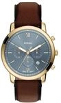 FOSSIL Herren-Chronograph, "FS6162", GOLD, 99