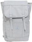 Herschel Daypack, Label, Schnalle, grau, 99
