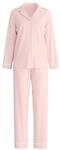 CALIDA Damen Pyjama, durchgekn&ouml;pft Night Lovers, rosa, L