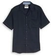 TOM TAILOR Freizeithemd, Regular Fit, Kurzarm, Reverskragen, Herren, blau, 3XL