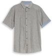 TOM TAILOR Freizeithemd, Regular Fit, Kurzarm, Kent, f&uuml;r Herren, gr&uuml;n, XL