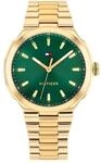 TOMMY HILFIGER Damen Armbanduhr "1782820", GR&Uuml;N, 99