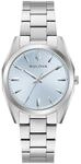 BULOVA Damen Armbanduhr "96L346", HELLBLAU, 99
