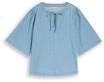 DENIM TOM TAILOR Shirtbluse, Baumwolle, f&uuml;r Damen, blau, XL