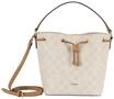 JOOP! Beuteltasche, Emblem, Kunstleder, f&uuml;r Damen, beige, 99