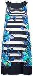 BETTY BARCLAY Sommerkleid, U-Boot-Ausschnitt, f&uuml;r Damen, blau, 36