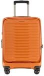 Stratic Novium 4 Rollen Kabinentrolley S 55 cm Laptopfach mit Dehnfalte, orange,
