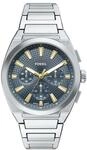FOSSIL Herren-Chronograph, 'FS6154', SILBER, 99