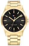 TOMMY HILFIGER Herren Armbanduhr "1792241", SCHWARZ, 99
