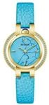 BULOVA Damen Armbanduhr "97R104", Diamanten, T&Uuml;RKIS BLAU, 99