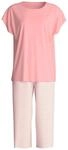 CALIDA Damen Capri-Pyjama Lovely Nights, orange, L