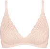 sloggi Push-up-BH Zero Feel Bliss, nahtlos, f&uuml;r Damen, rosa, S