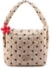 SEIDENFELT Schultertasche, Rei&szlig;verschluss, f&uuml;r Damen, beige, 99