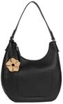 Gabor&reg; Schultertasche, Bl&uuml;tenanh&auml;nger, f&uuml;r Damen, schwarz, M