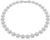 SWAROVSKI Damen Kette, SILBER, 43