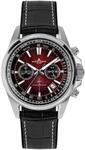 JACQUES LEMANS Herren Chronograph " 1-2117", ROT, 99