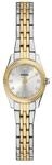 Fossil Damenuhr Scarlette Mini, drei Zeiger, zweifarbig, Edelstahl, ES5473, Silber,