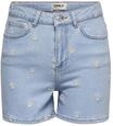 ONLY&reg; Jeans-Shorts, 5-Pocket, f&uuml;r Damen, blau, S